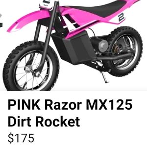 Brand new Razor MX 125 Dirt Rocket